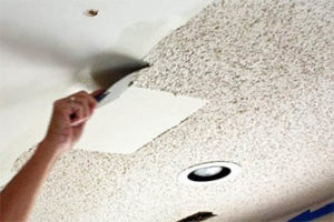 Read more about the article Popcorn Ceiling Removal – “Asbestos”